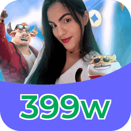 Interface do aplicativo 399w mostrando jogos disponíveis no iOS e Android